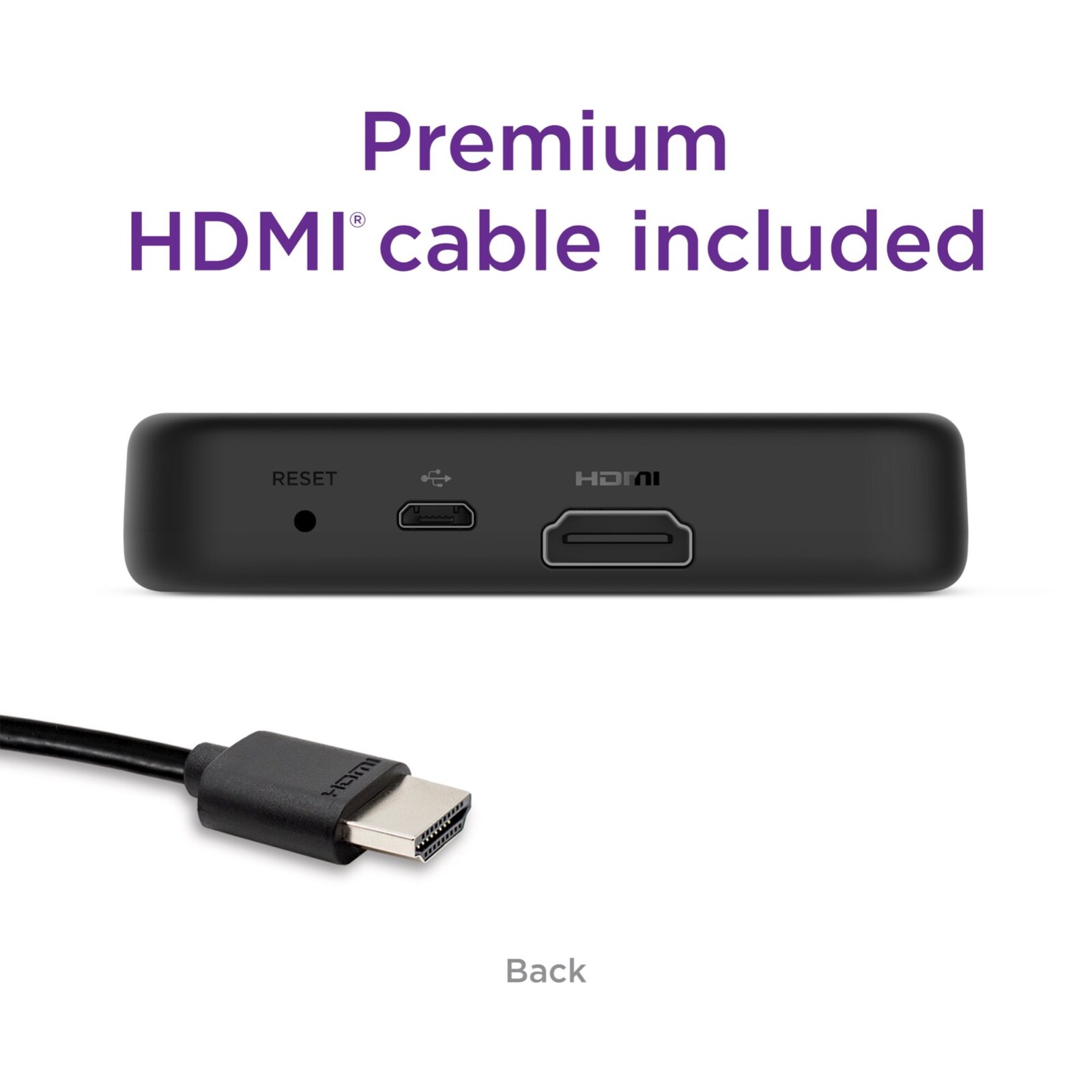 Newest Roku Premiere 3920RW HD/4K/HDR Streaming Media Player,Latest Version!