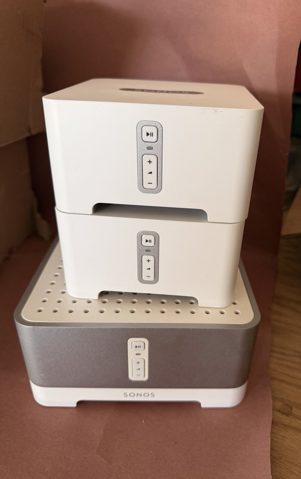 Sonos Connect:Amp Digital Media Streamer + 2 Sonos Connects (s15) Gen 1