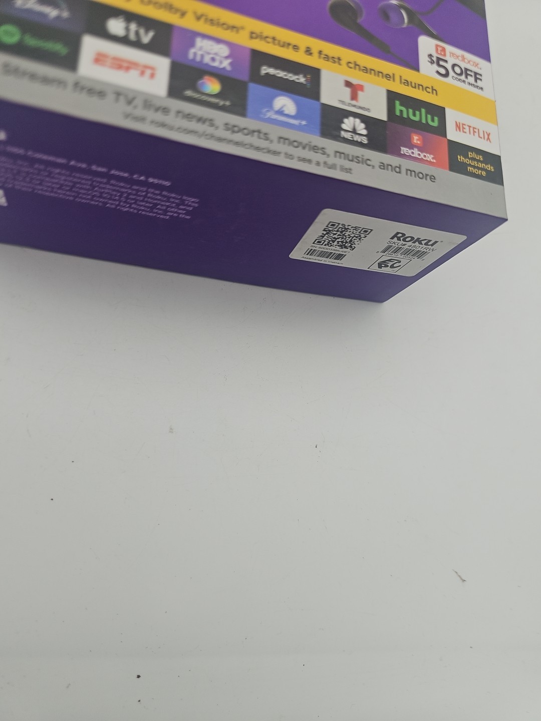 New Roku Ultra LT Streaming Device 4K/HDR/Dolby Vision Roku Voice Remote D14