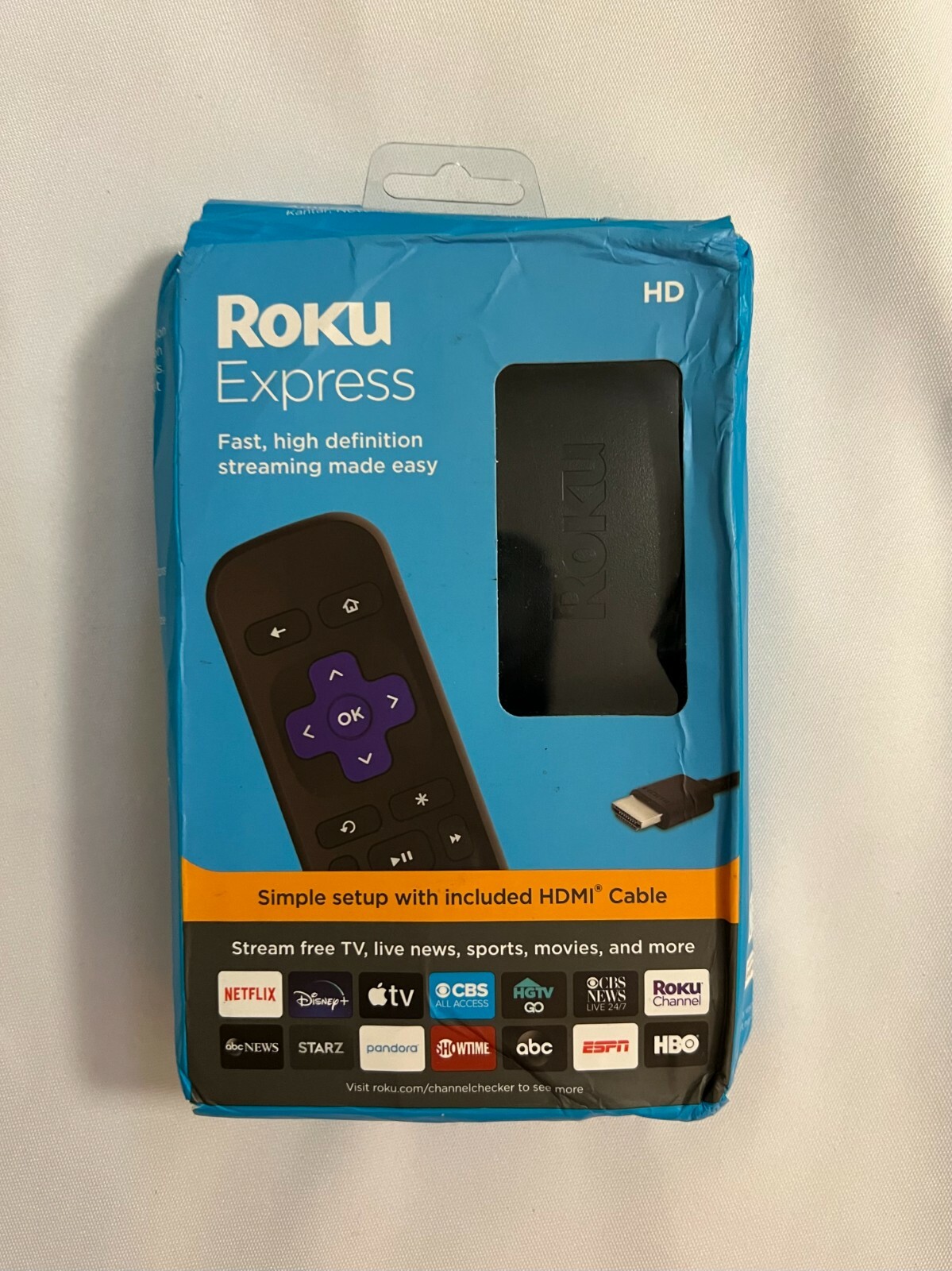 Roku Express HD Streaming Media Player 2019 Model – 3930R