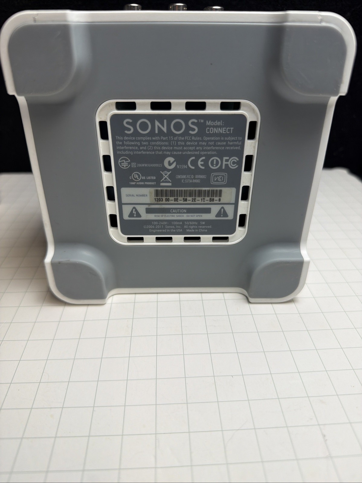 Sonos Connect Smart Wireless Stereo Adaptor – White