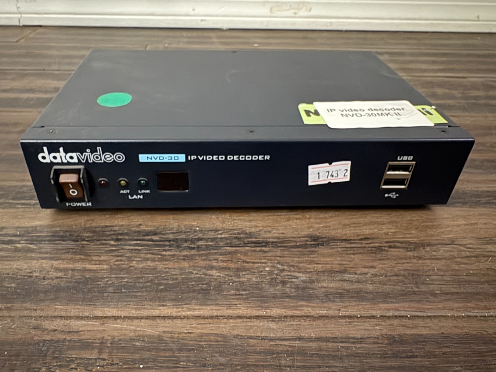 Datavideo NVD-30 IP Video Decoder with HDMI & Audio Output
