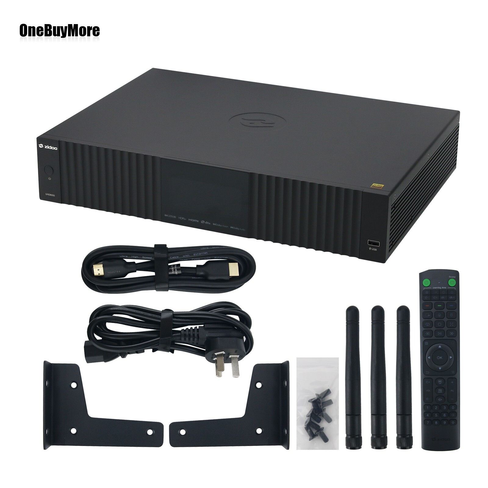 ZIDOO UHD8000 Hi-end DAC Audio Decoder 8K All-in-one Media Player HiFi Streaming