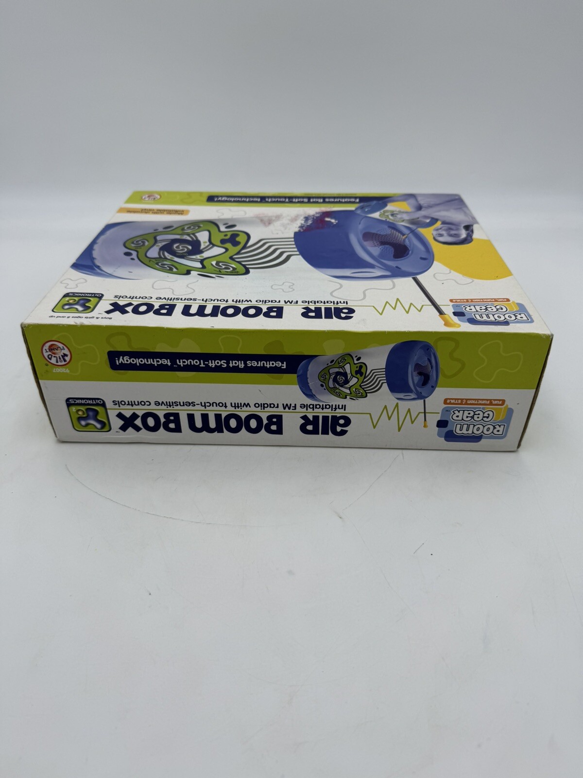 Room Gear Air Boom Box Inflatable with FM Radio Touch Sensitive Controls Sealed
