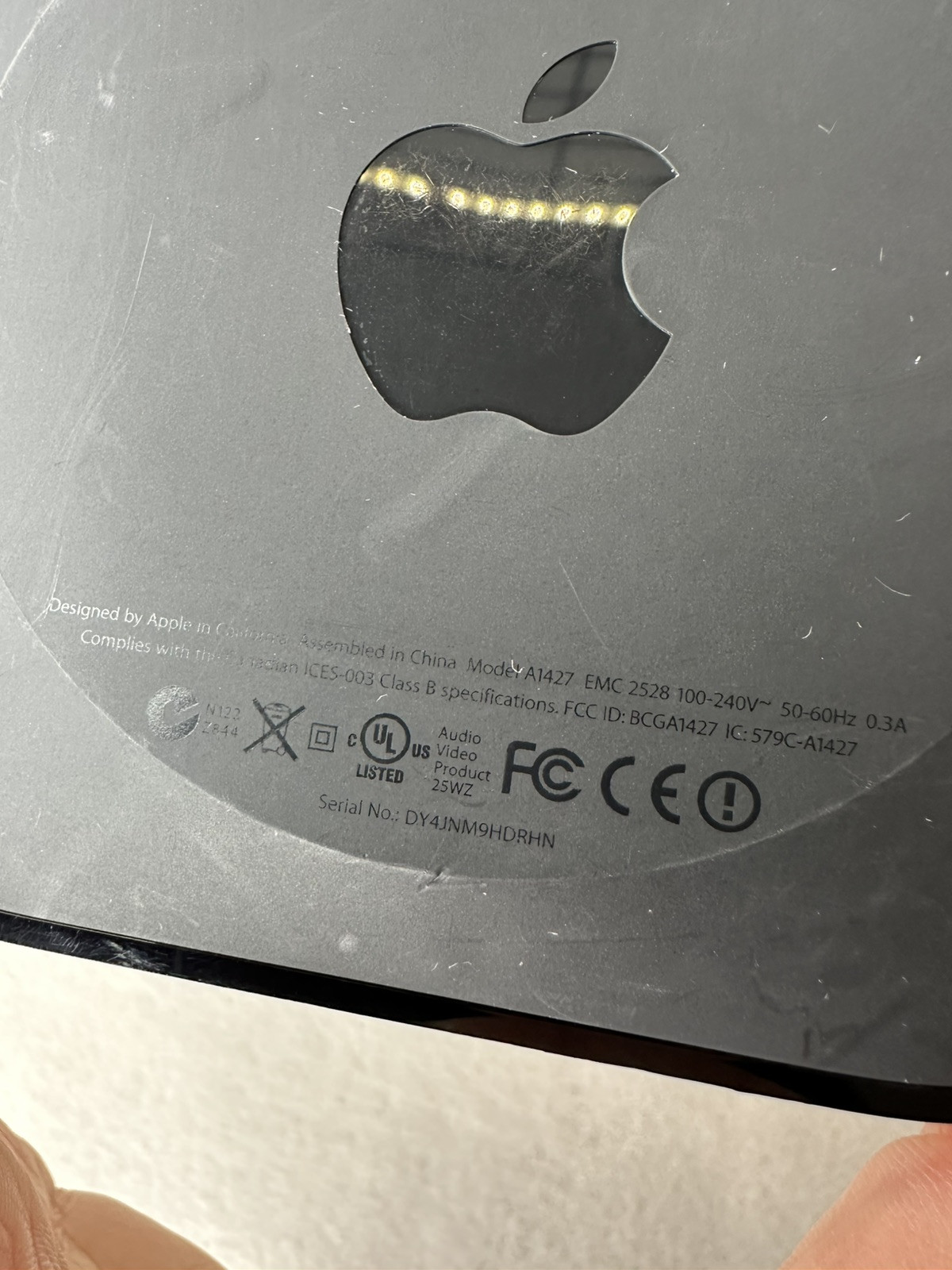 Apple TV 3rd Generation HD Media Streamer A1427 Parts AS-IS Repair