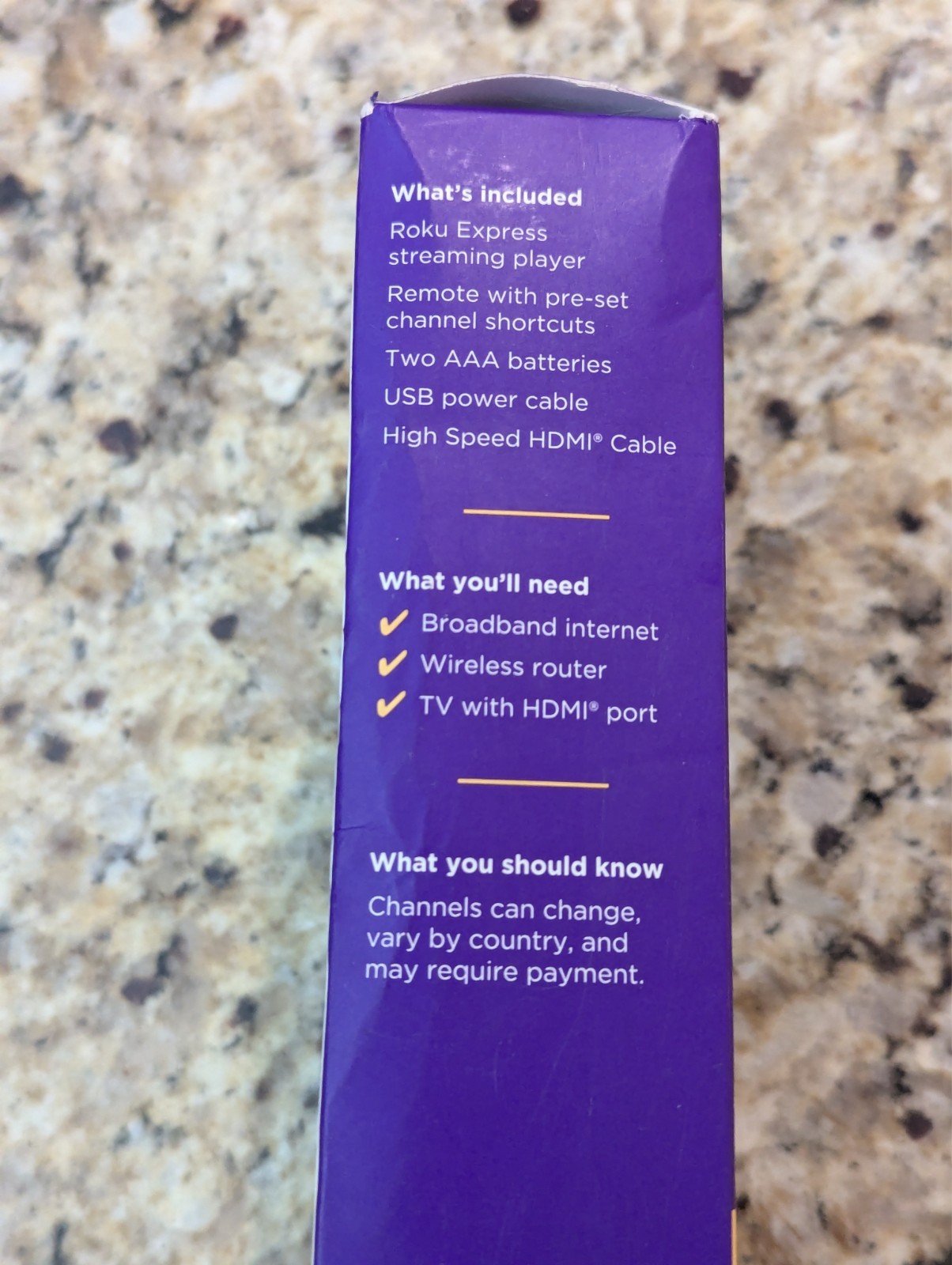 Roku Express HD Streaming Device Fast Wi-Fi Smooth Streaming 3960RW