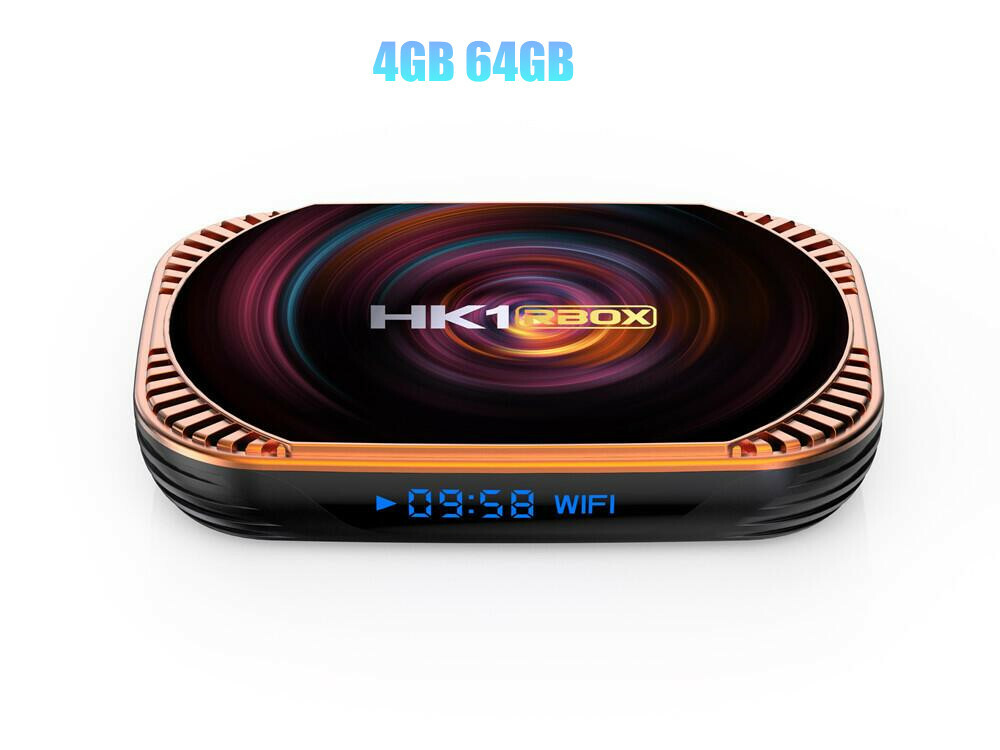 HK1 RBOX X4 Android 11 Amlogic S905X4 8K 4G 128G Smart TV Box Wifi Media Player