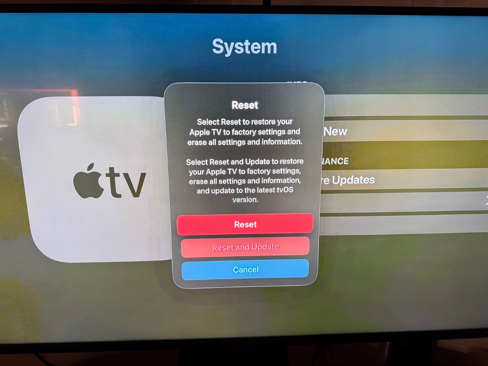 Apple TV HD A1625 (4th Generation) 32GB Media Streamer – Black (MR912LL/A)