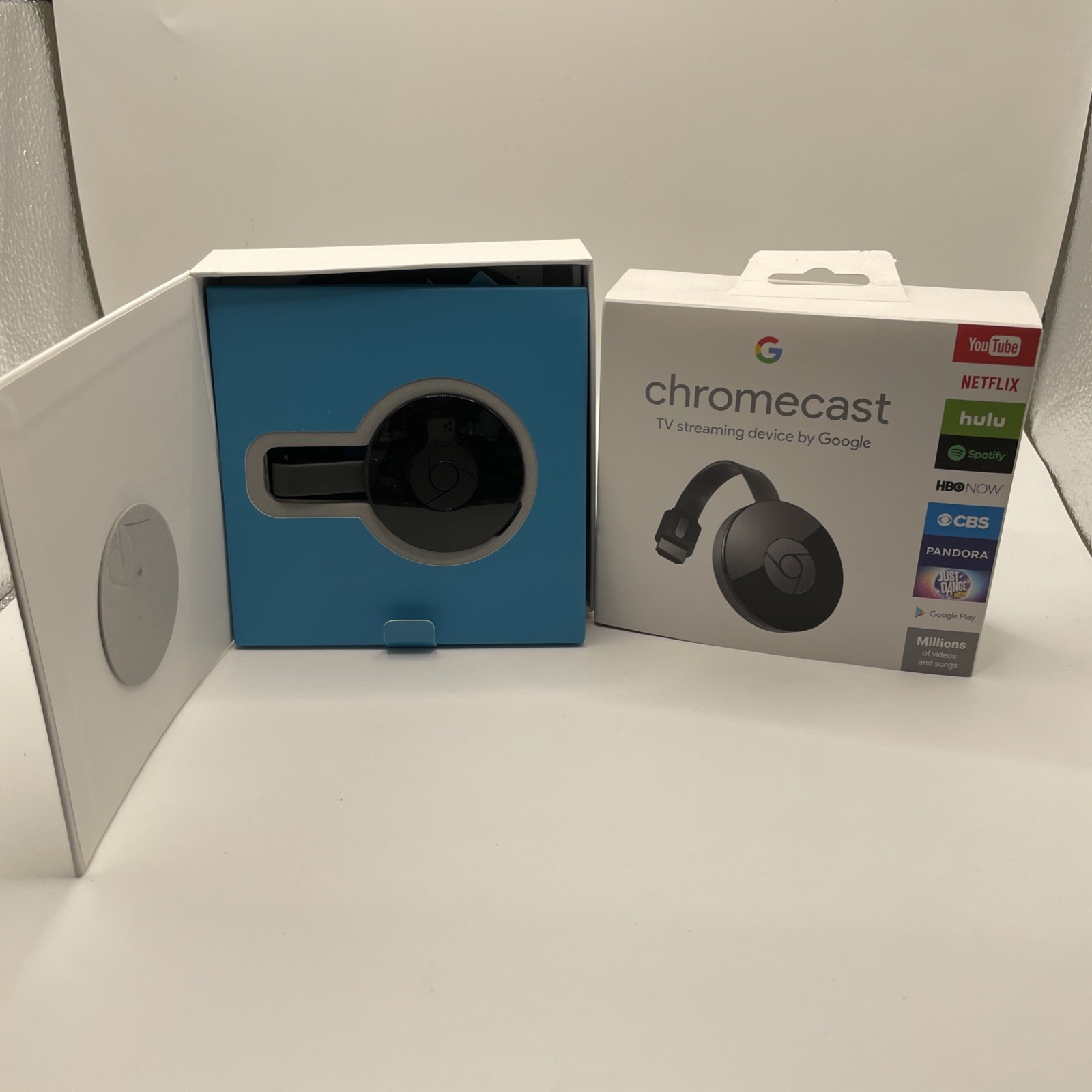 Google Chromecast 2nd Generation Media Streaming Device Black NC2-6A5
