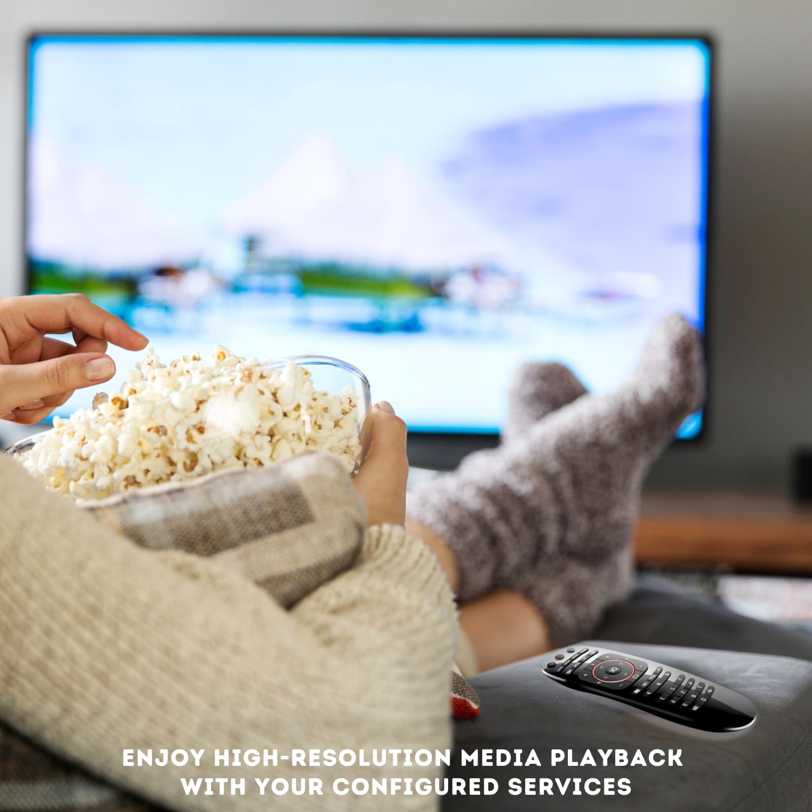 Raxxio Mag544W3 Set-Top 4K Hdr Streaming Media Player 4K Hdr Output Amlogic