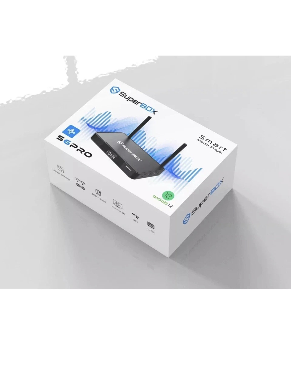 SuperBox S6 Pro – New Factory Sealed – Latest 2025 Model – Fast Shipping