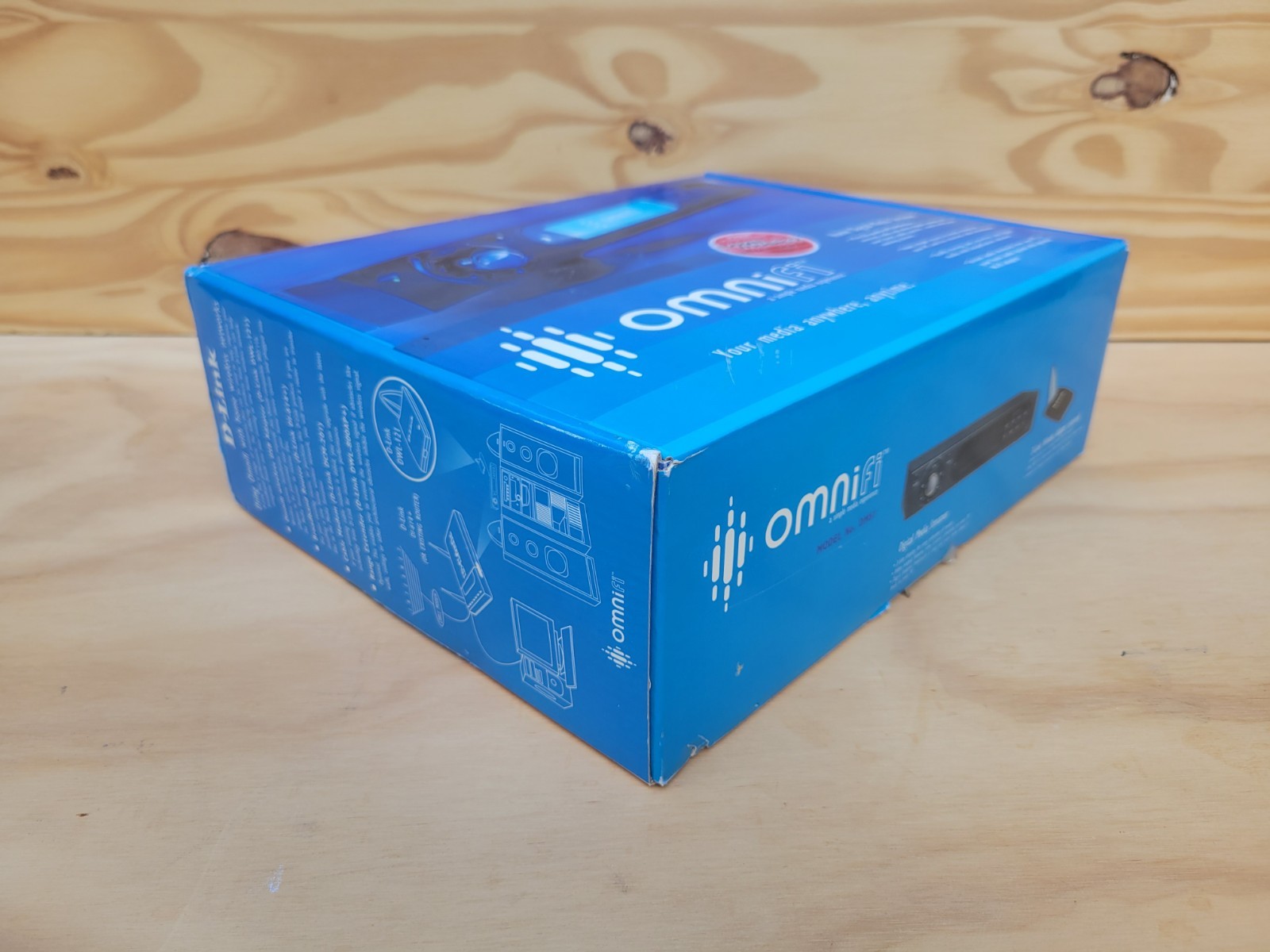 Omnifi DMS1 Wi-Fi Home Digital Media Streamer MP3/WMA Music Digital Media Player