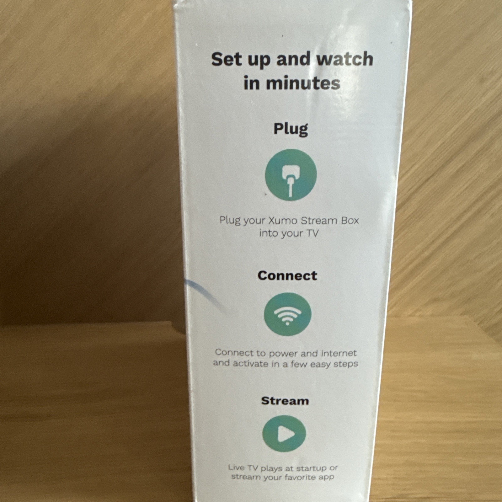Xumo 4K UHD Stream Box – Sealed Box SCXI11BEI 1.1 Version