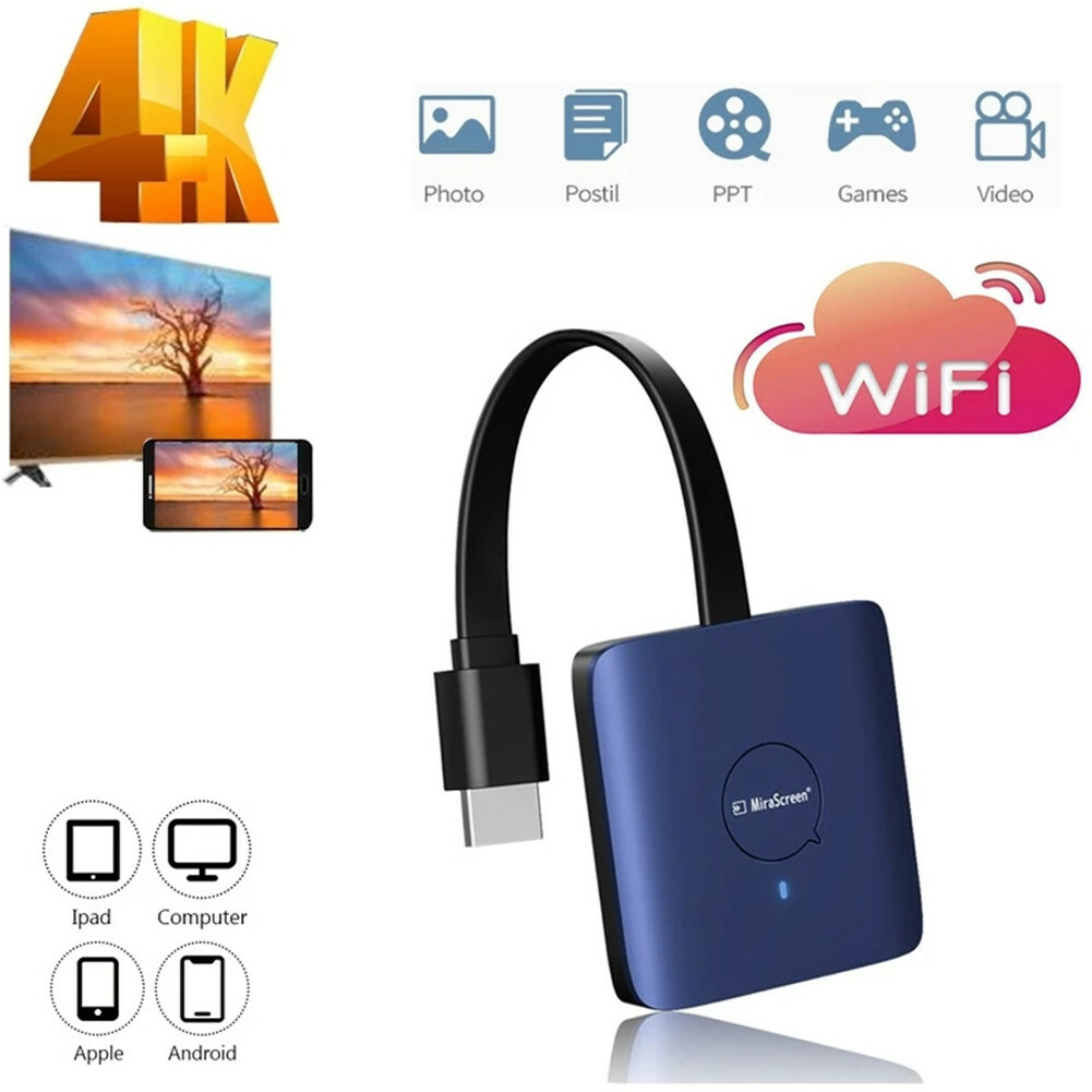 5G 1080P Display Dongle Miracast Dongle Compatible for TV Android Project