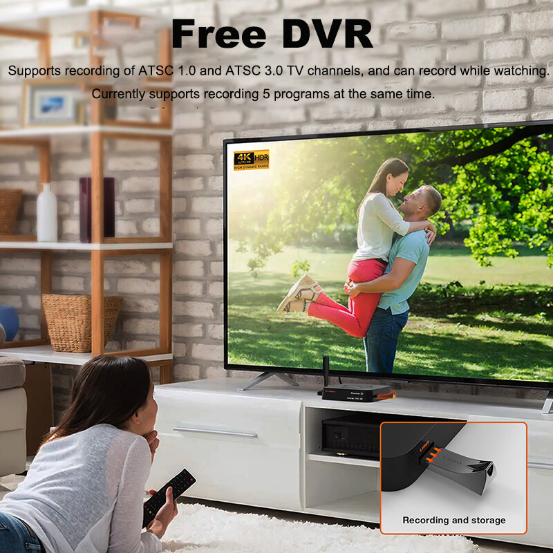 GTMEDIA 4K Android 11 Smart TV Box – ATSC 3.0 Tuner 2 in 1 OTA DVR Ready US