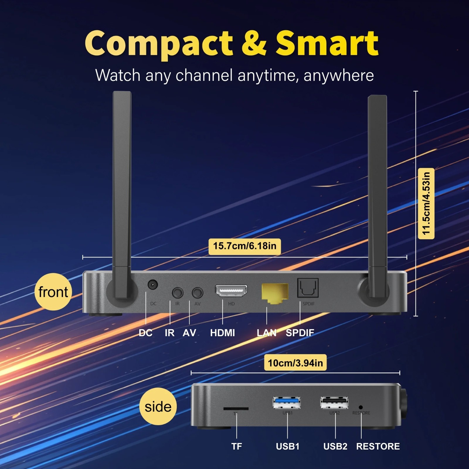 SuperBox S6 Ultra 128GB Android TV Box | Authorized Distributor | Same Day Ship