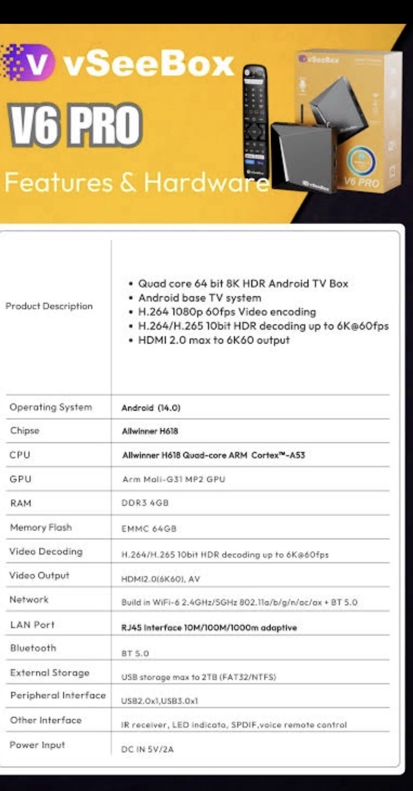 Vseebox v6 Pro Vsee New Make Me An Offfer