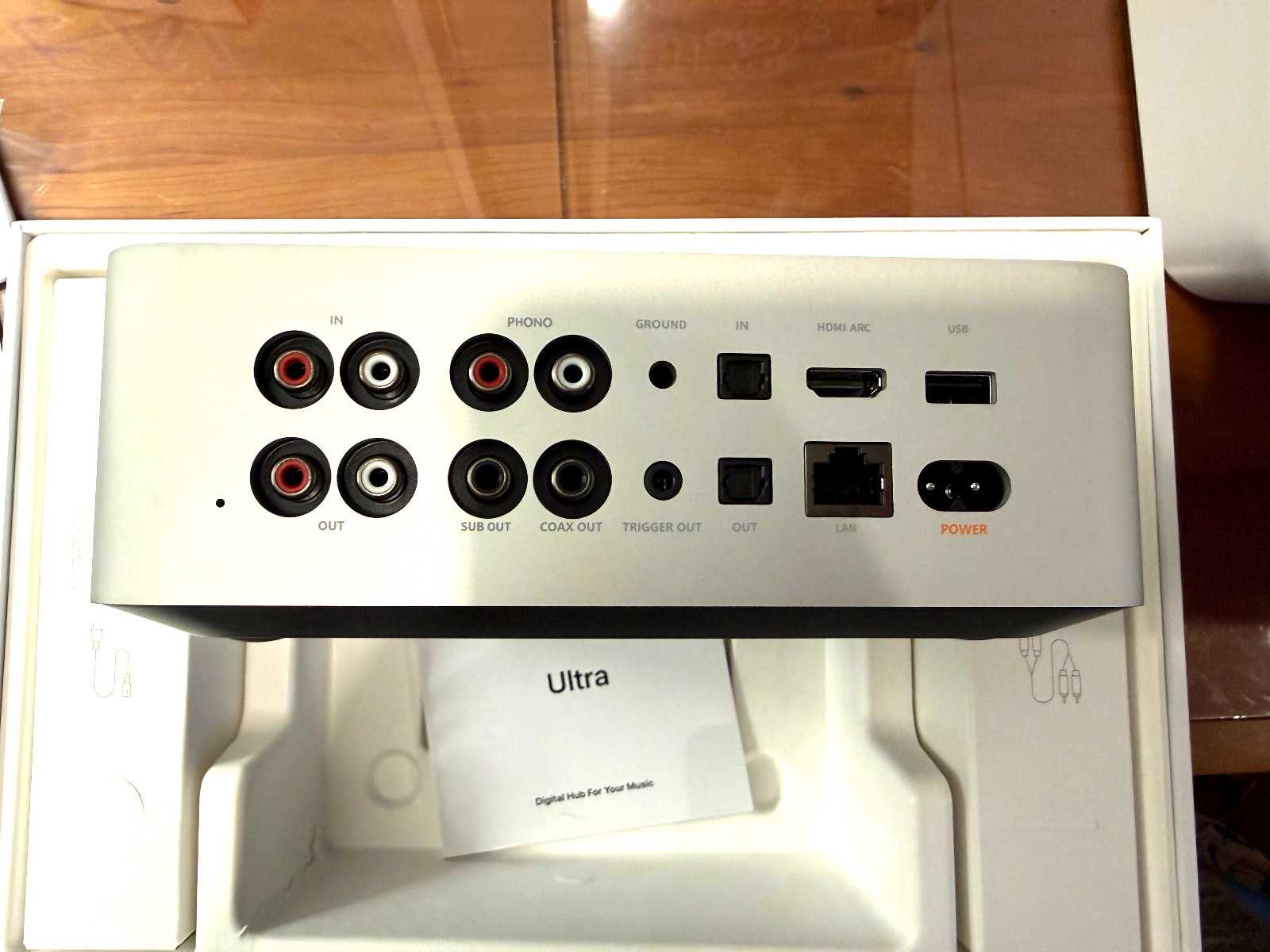 WiiM Ultra Music Streamer Preamp w/ 3.5″ Touchscreen, HDMI ARC – Top of the Line