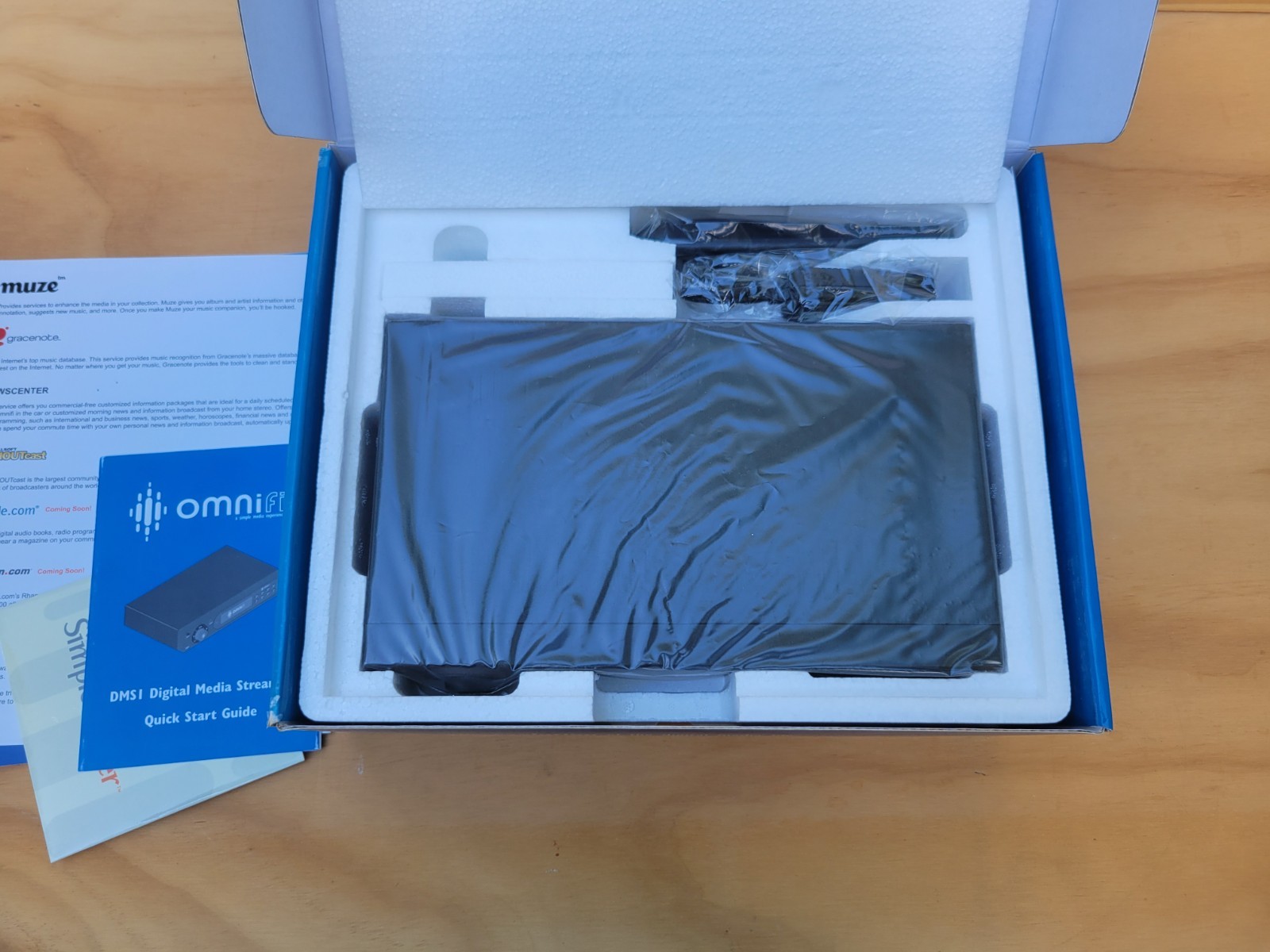 Omnifi DMS1 Wi-Fi Home Digital Media Streamer MP3/WMA Music Digital Media Player