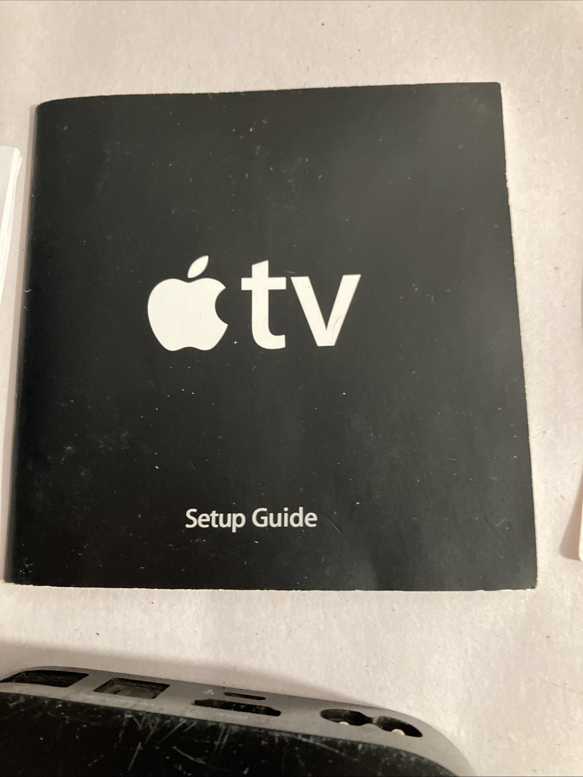 Apple TV 3rd Generation A1469 Media Streamer Remote Box Paperwork