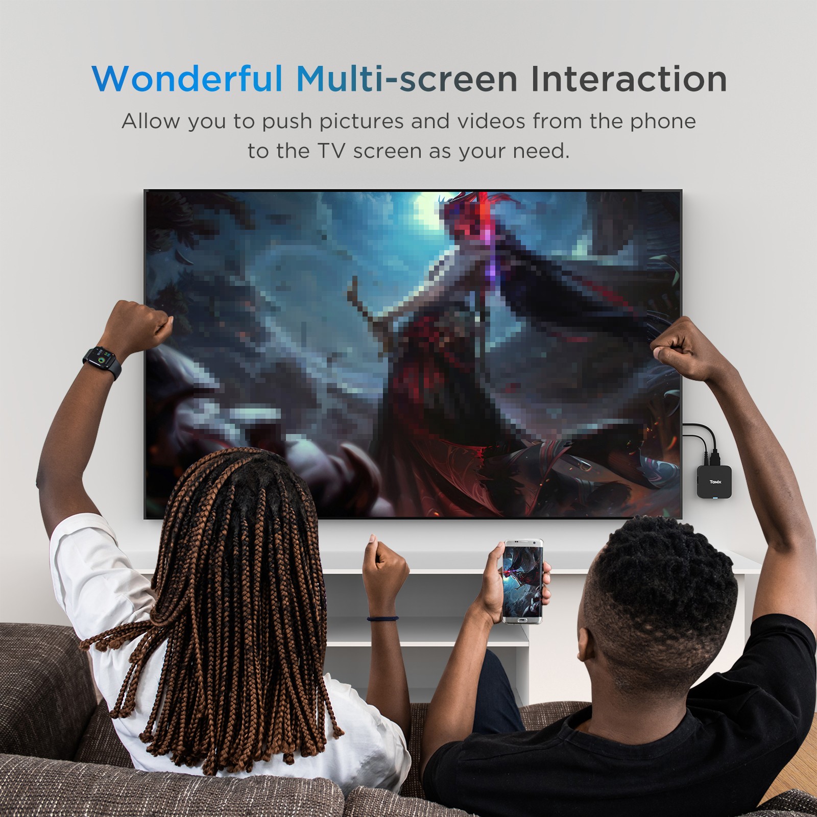 TV Box 2.4G Wifi Mi
