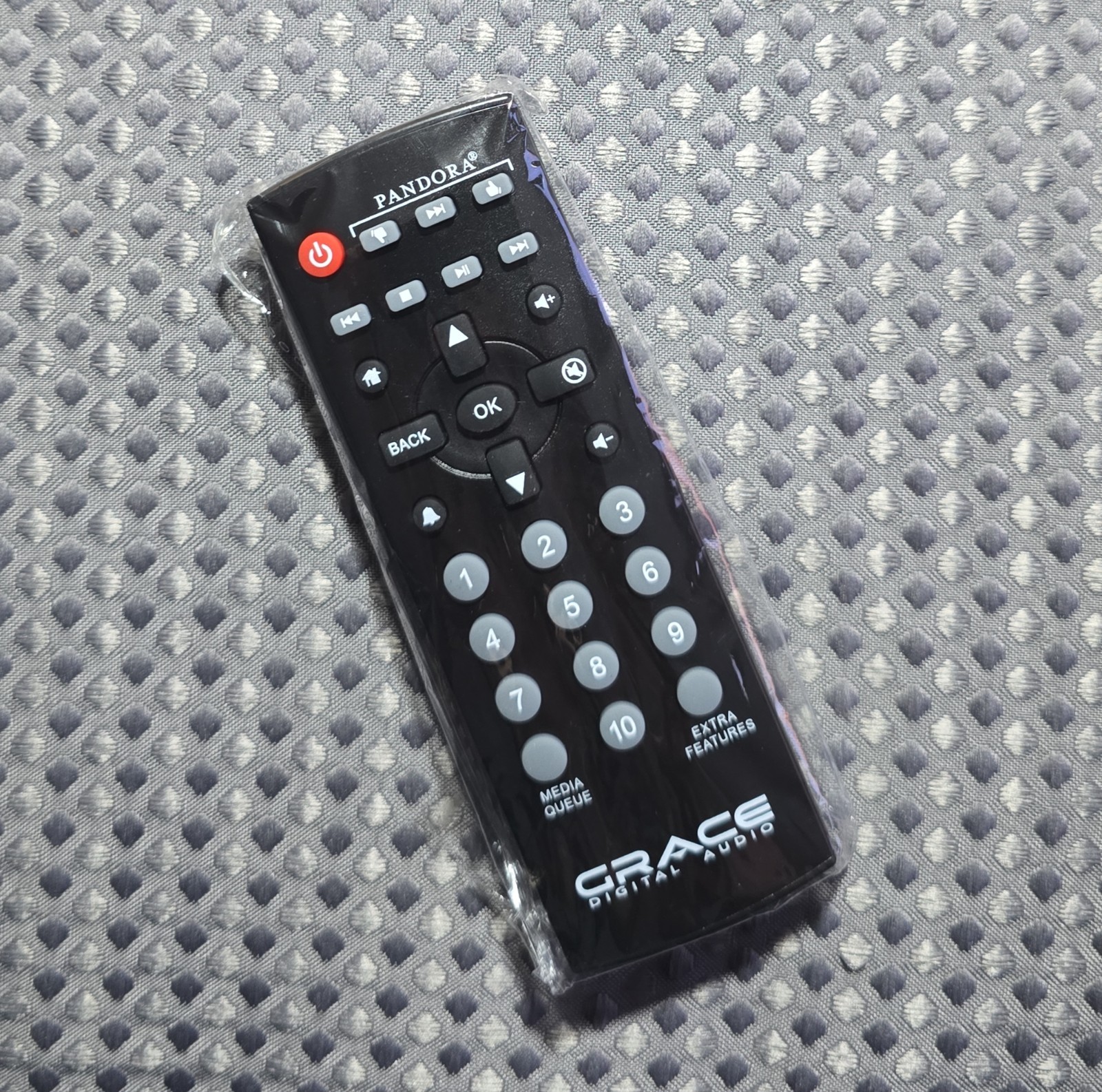 NEW Grace Digital Audio Pandora Remote Control – Will Include Batteries!