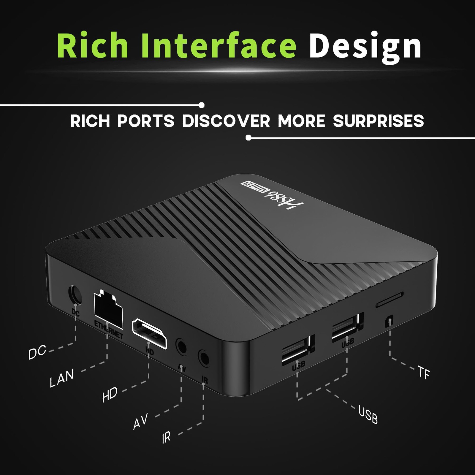 Idealroyal 2026 Android 14 Tv Android 4Gb Ram 32Gb Rom Rk3528A Quad-Core For