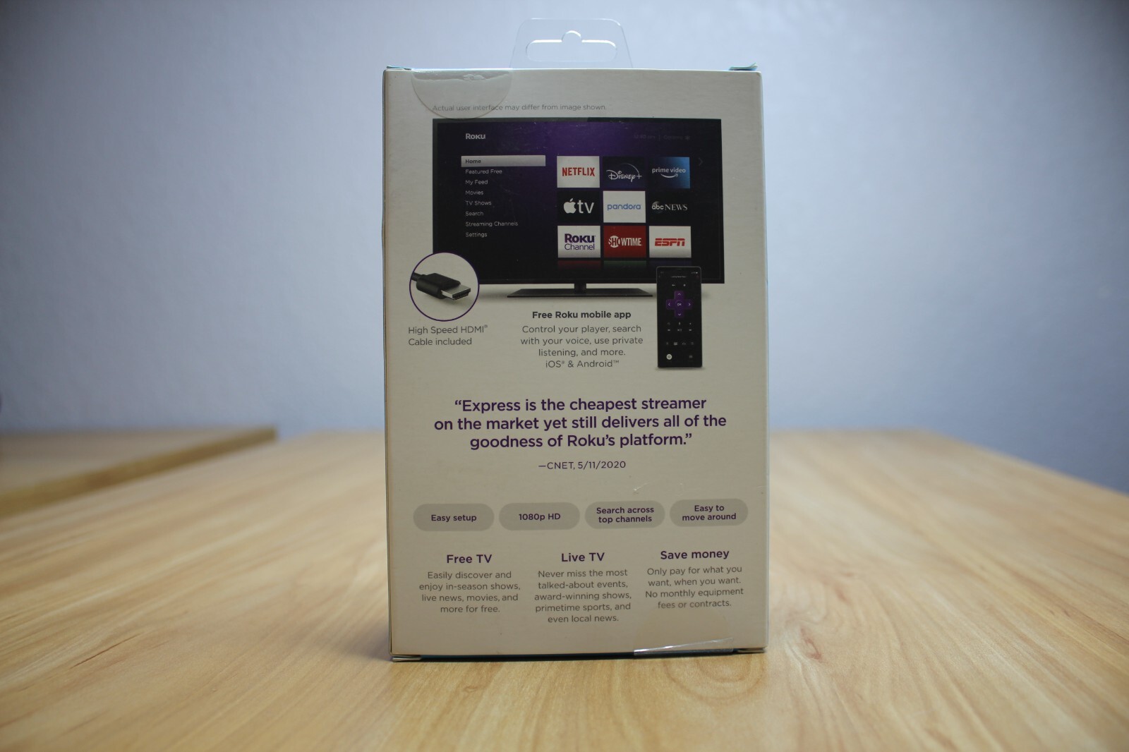 Roku Express HD Streaming Media Player 2019 Model – 3930R (NEW)