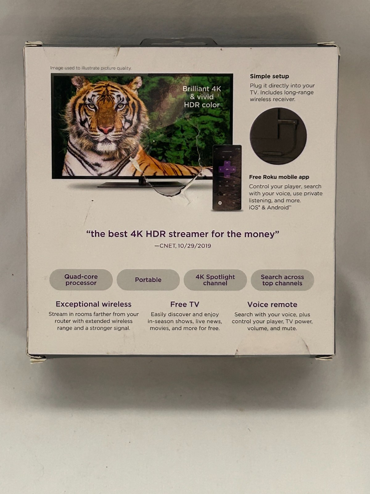 Roku Streaming Stick HD/4K/HDR *** BRAND NEW SEALED BOX ***