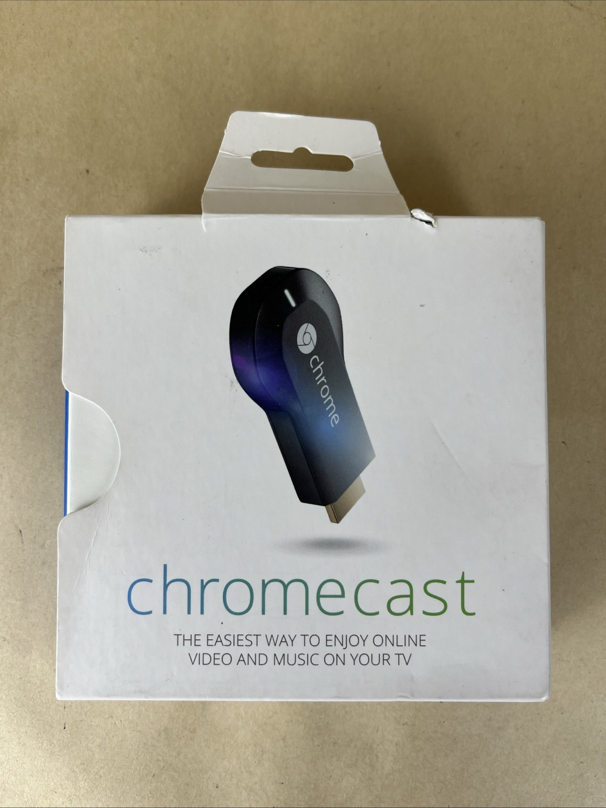 Google Chrome Chromecast 1st Generation 2013 HDMI Media Streamer WiFi TV
