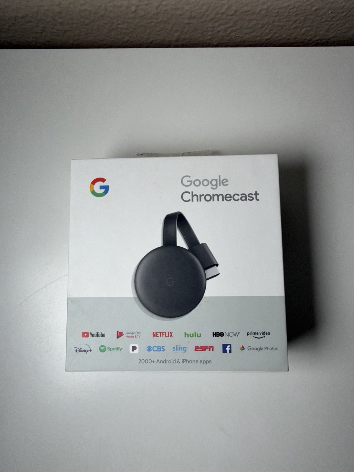 Google Chromecast 3rd Generation HDMI Streaming Media Player
