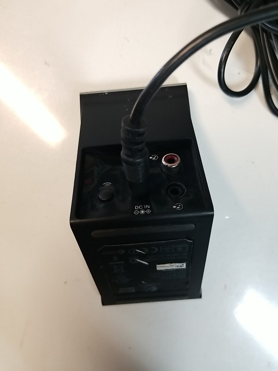 Logitech OEM Wireless DJ Music System Remote Control Dock C-RF49 BASE power supp