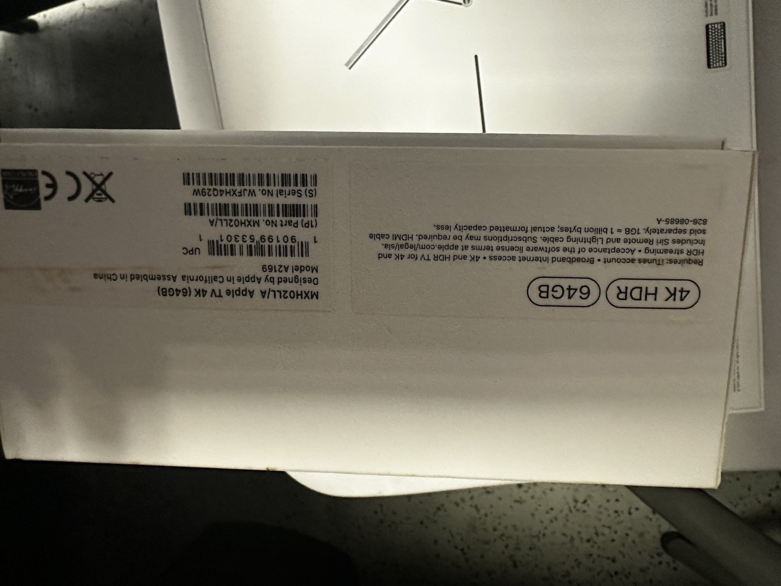 Apple TV 4K – Empty Box Only