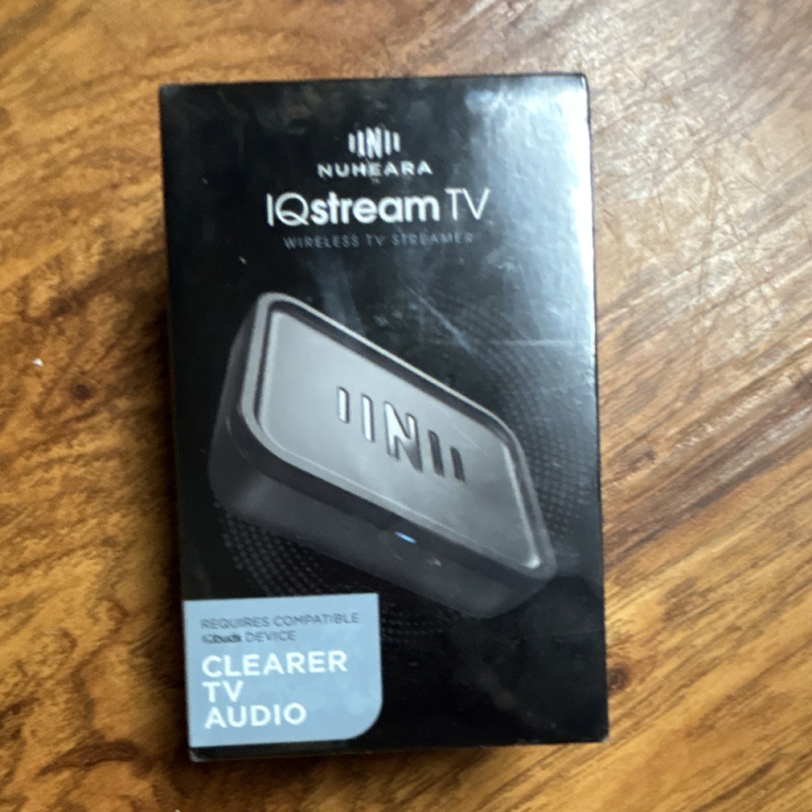 Nuheara IQstream TV Wireless Streamer, Clearer Audio, USB, Optical, 3.5mm
