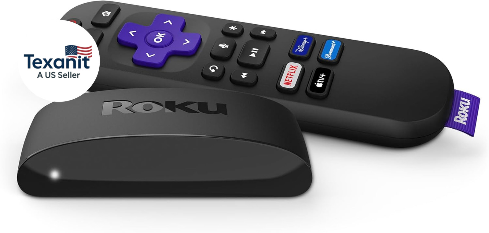 Express 4K+ | Streaming Device 4K/HDR with Voice Remote, Free & Live TV