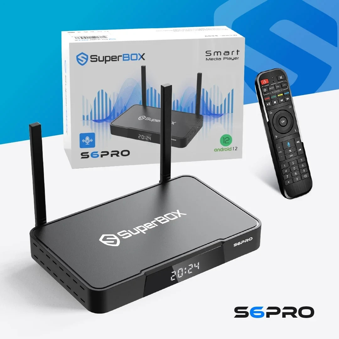 SuperBox S6 Pro TV BOX – Ship Same Day