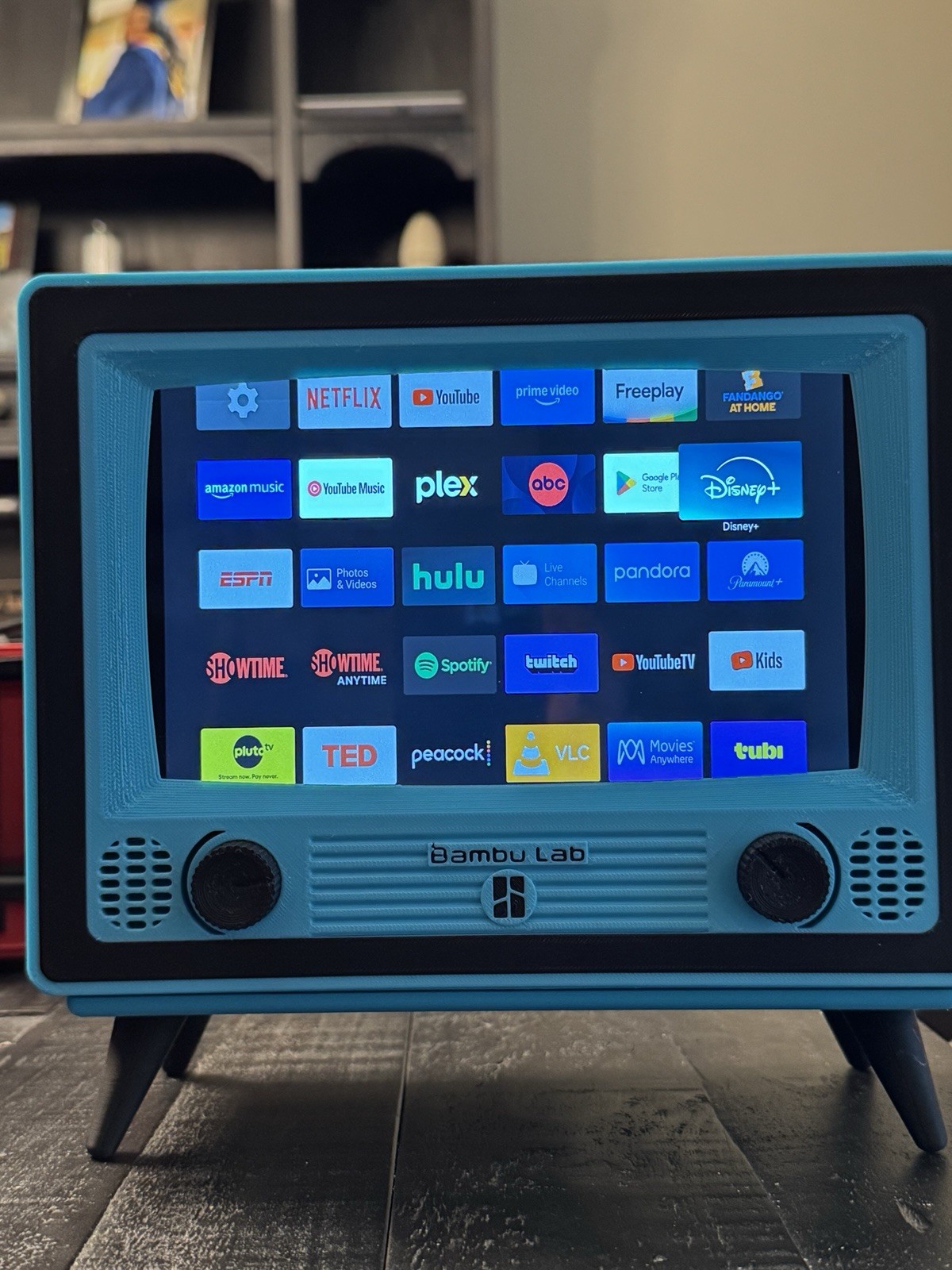 NVIDIA Shield TV Pro 2019 custom built with a Touchscreen LCD
