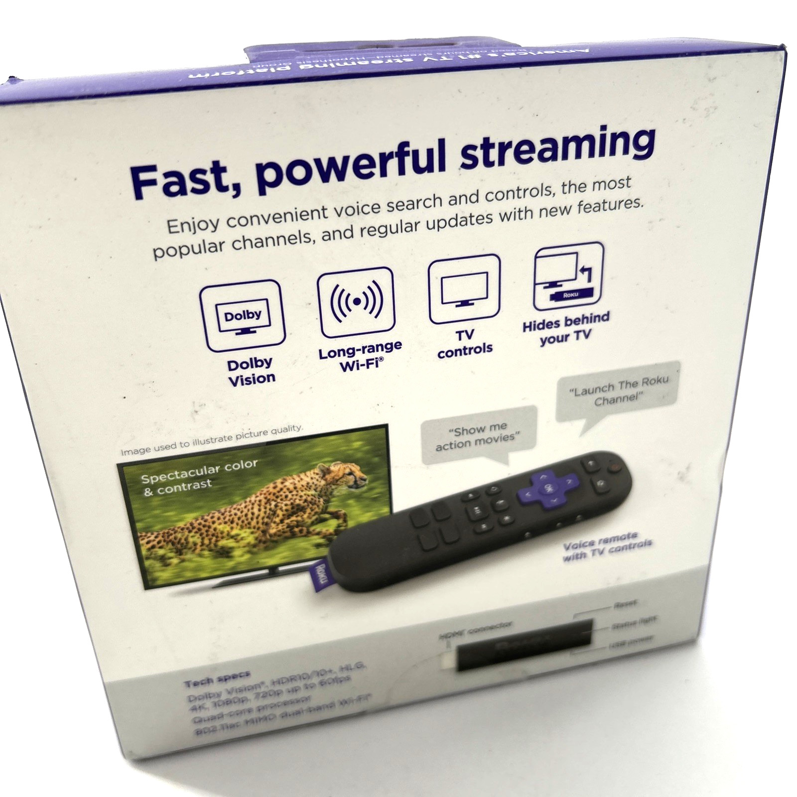New & Sealed Roku Streaming Stick 4K HDR Dolby Vision Wi-Fi Device SKU #3820R2
