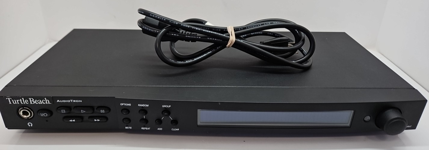 Turtle Beach Audiotron Hi-Fi Music Player TBS-3506-01E No -Remote- Tested