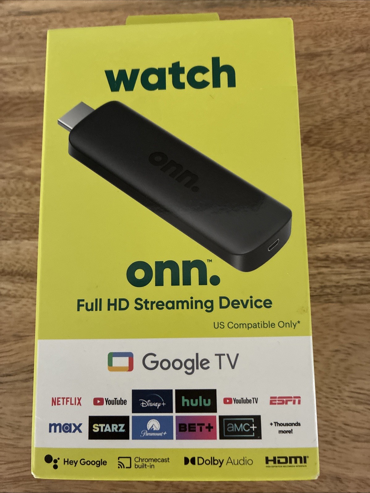 ONN Full HD Streaming Device New in Sealed Box
