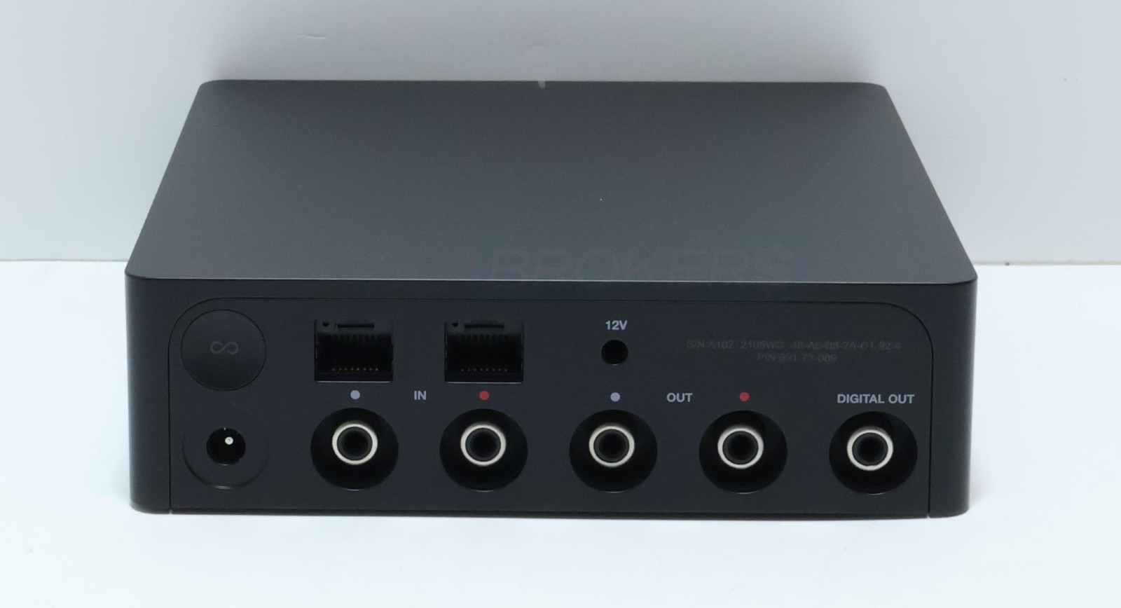 Sonos Port WiFi Network Streamer with Built-in DAC Model S23 – Black (Used)