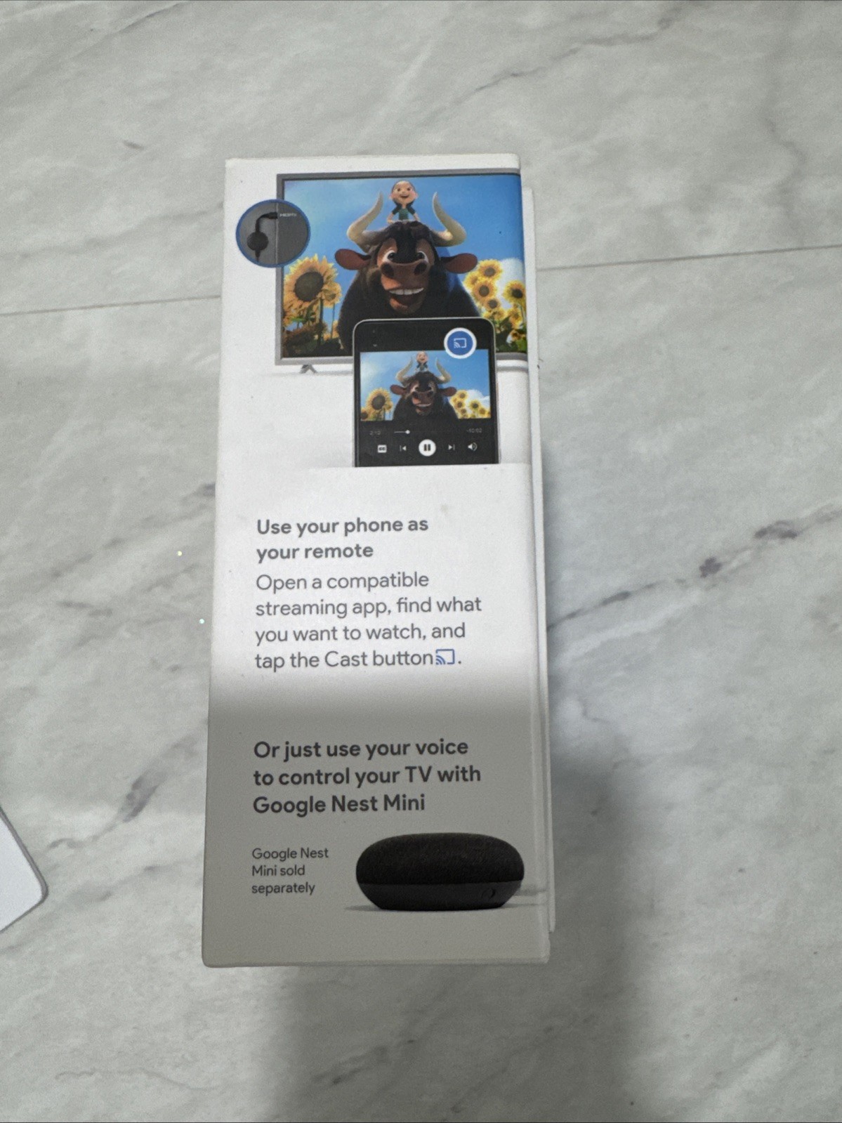 Google Chromecast 3rd Generation GA00439-US Streaming Media Player 2021 Open Box