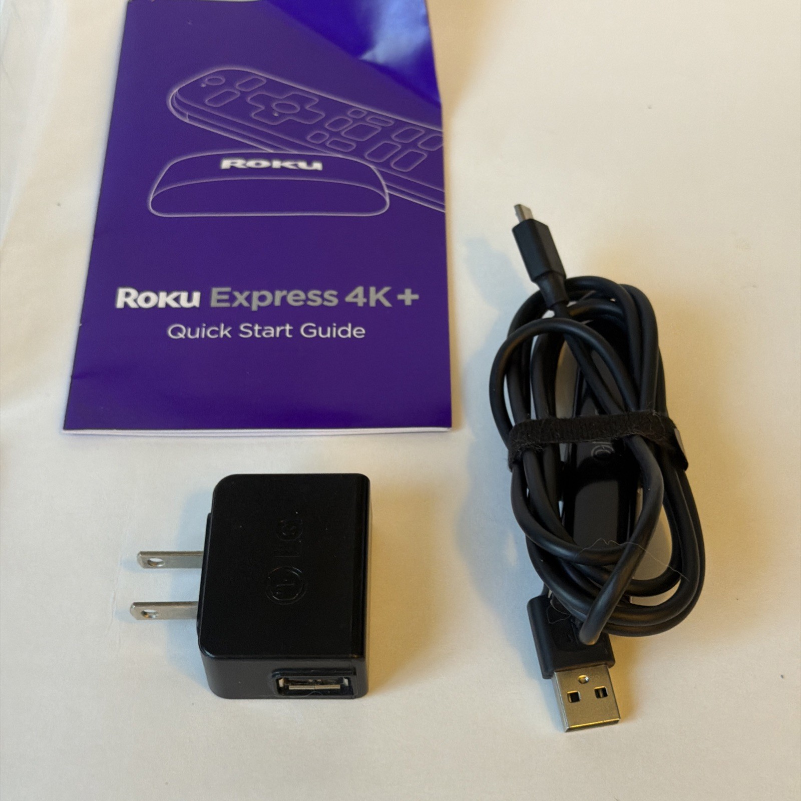 ROKU Express 4K+ Smart TV Remote OPEN BOX USED INCOMPLETE SEE PICTURES 3941R