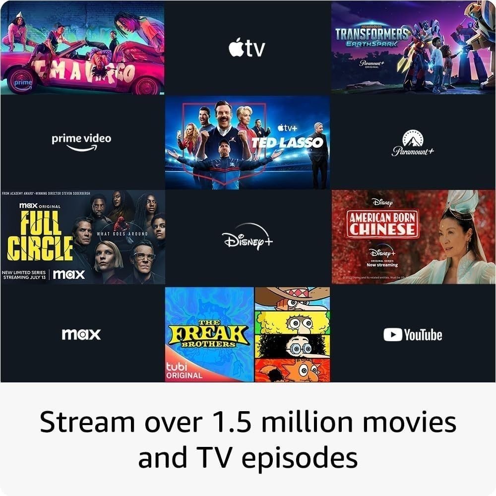 Amazon Fire TV Stick 4K Max streaming device, Wi-Fi 6, Alexa Voice Remote