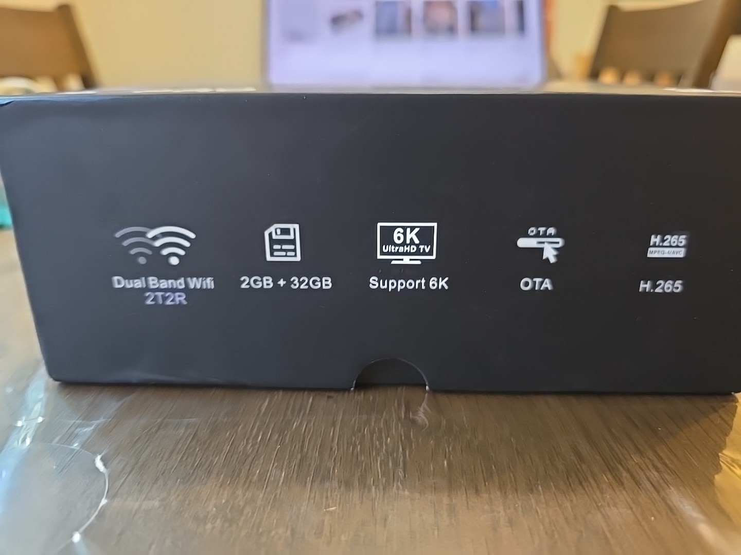 SuperBox S3 Pro Smart Media Player Dual Band Wi-Fi 2.4GHZ/5GHZ, 6K Ultra HD