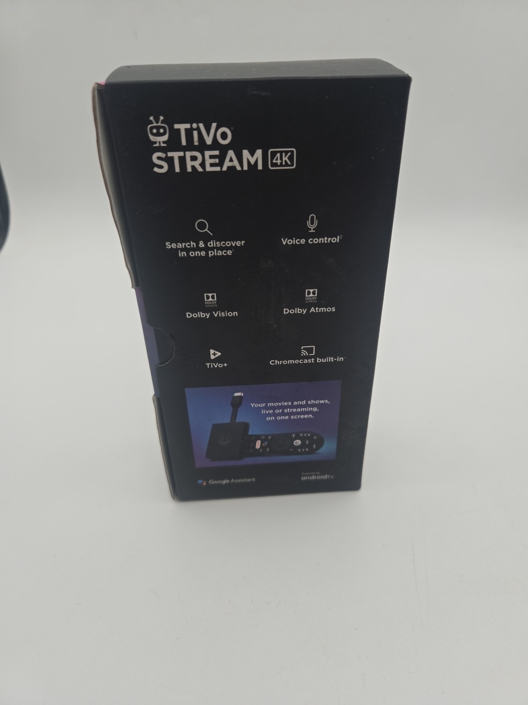 TiVo Stream 4K Media Streamer & Remove Black BRAND NEW Sealed