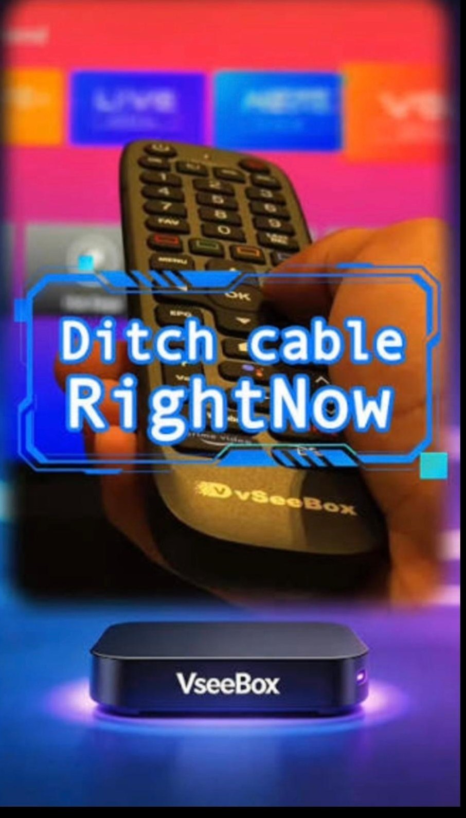 new vsee v6 plus android tv box