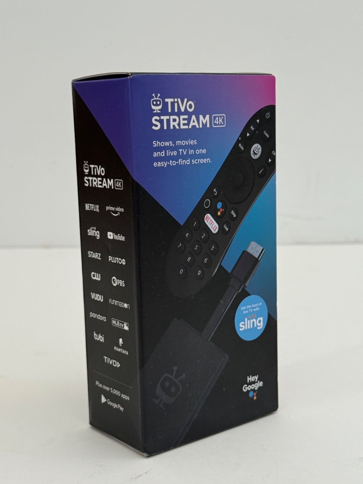 TiVo 4K Streaming – Every App Streaming and TV Live on One Screen -Brand New