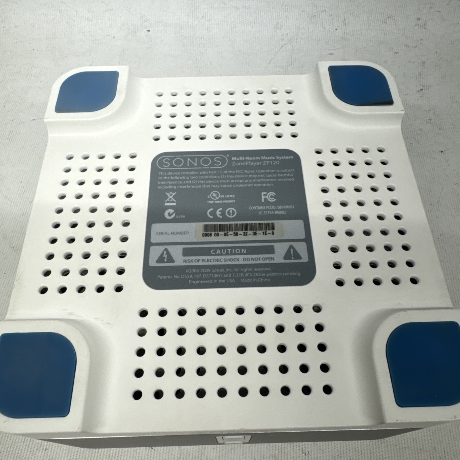 Sonos CONNECT:AMP – ZP120 (GEN 1) Good Condition Factory Reset