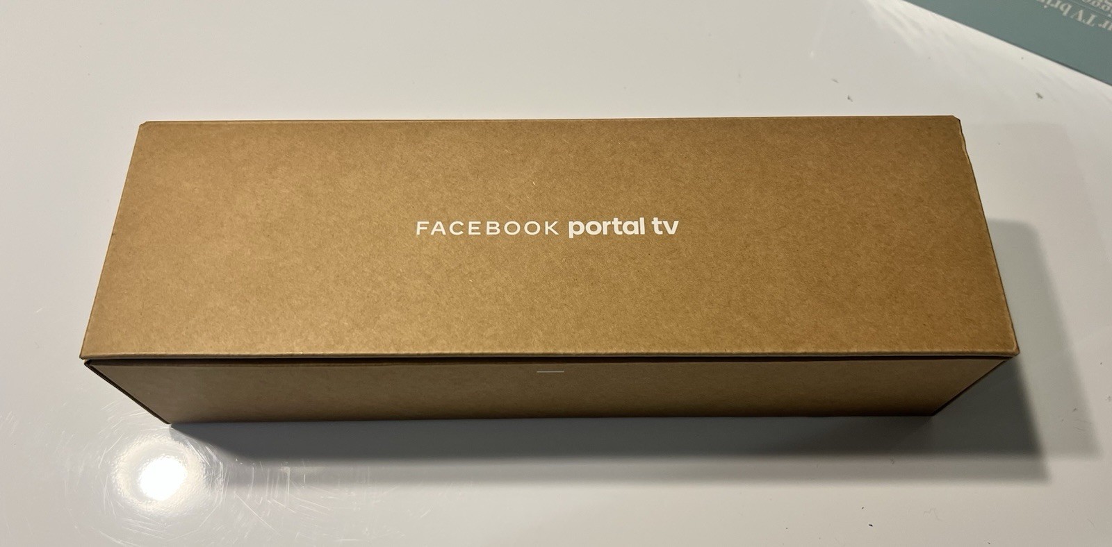 New Open box Facebook Portal TV Media Streamer Alexa Smart Camera HDMI Black